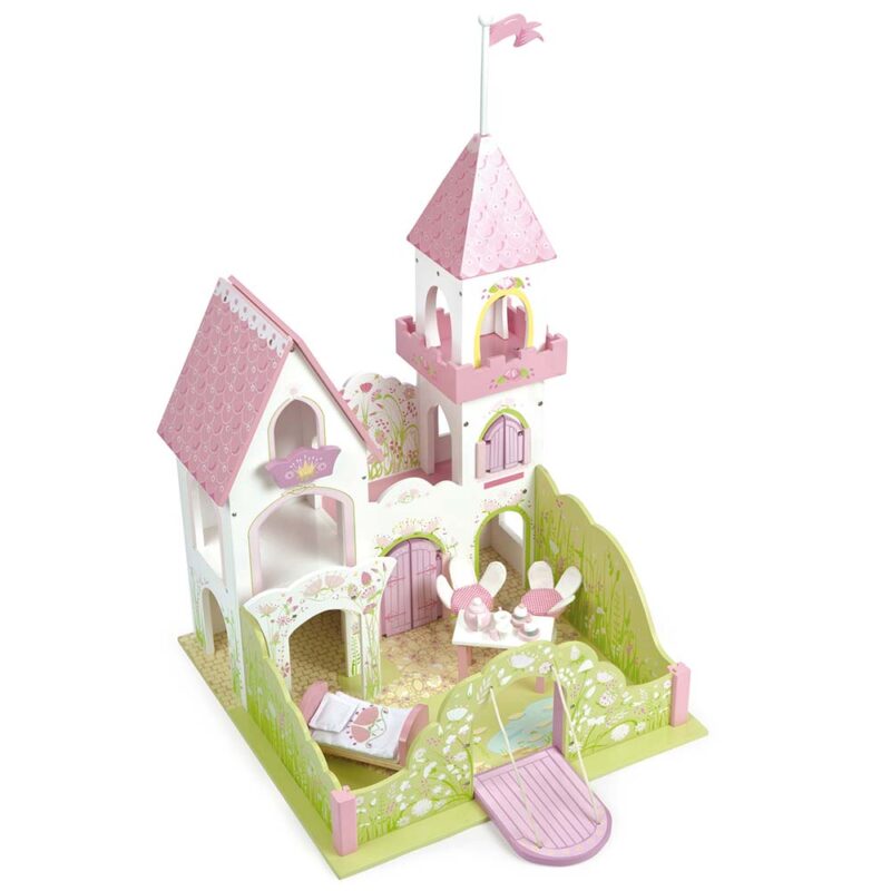 Drewniany domek dla lalek Fairybelle Palace zabawka zamek dzieci Le Toy Van