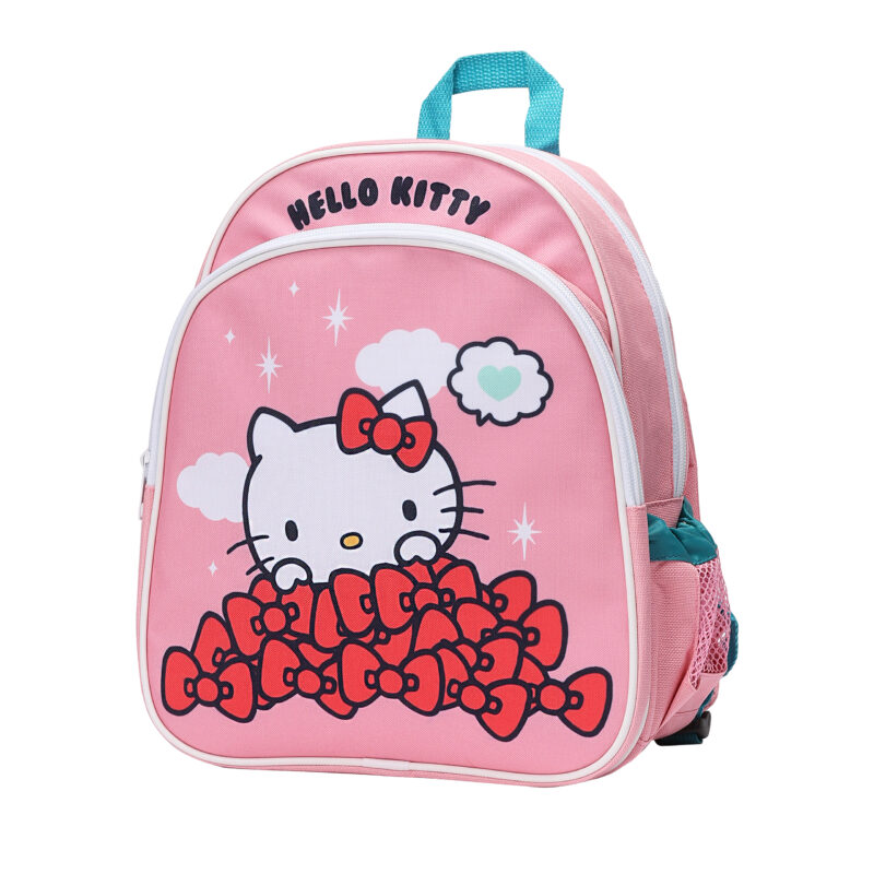 Plecak dla dzieci Hello Kitty, akcesoria zabawka dla przedszkolaka wyprawka